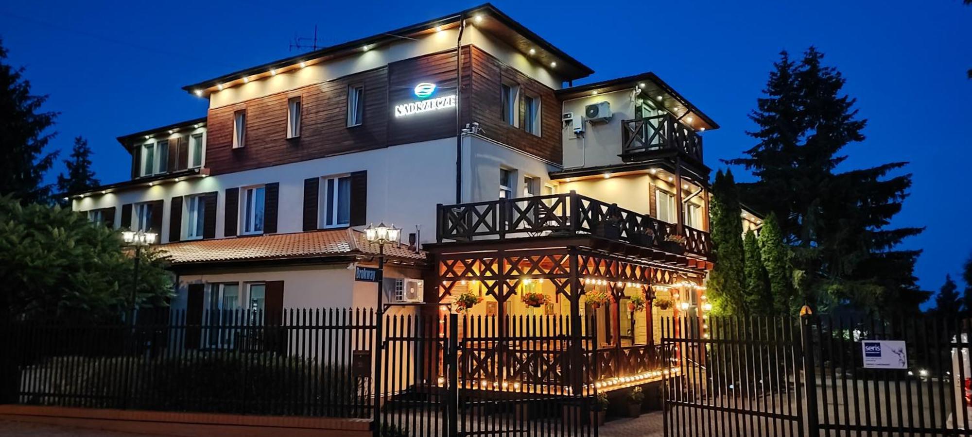 Dom Wczasowy Nadrzecze Bed and Breakfast Brok Exteriör bild