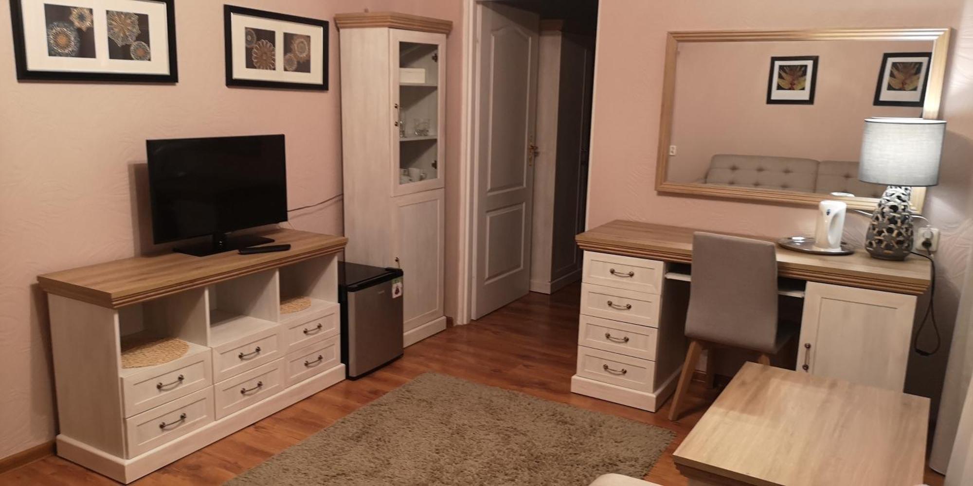 Dom Wczasowy Nadrzecze Bed and Breakfast Brok Rum bild